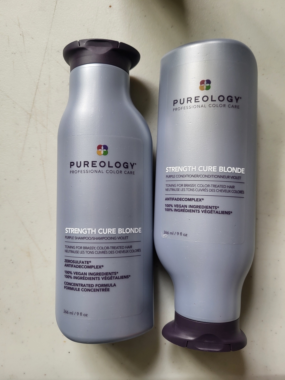 Pureology Strength Cure Blonde Purple Shampoo & Conditioner